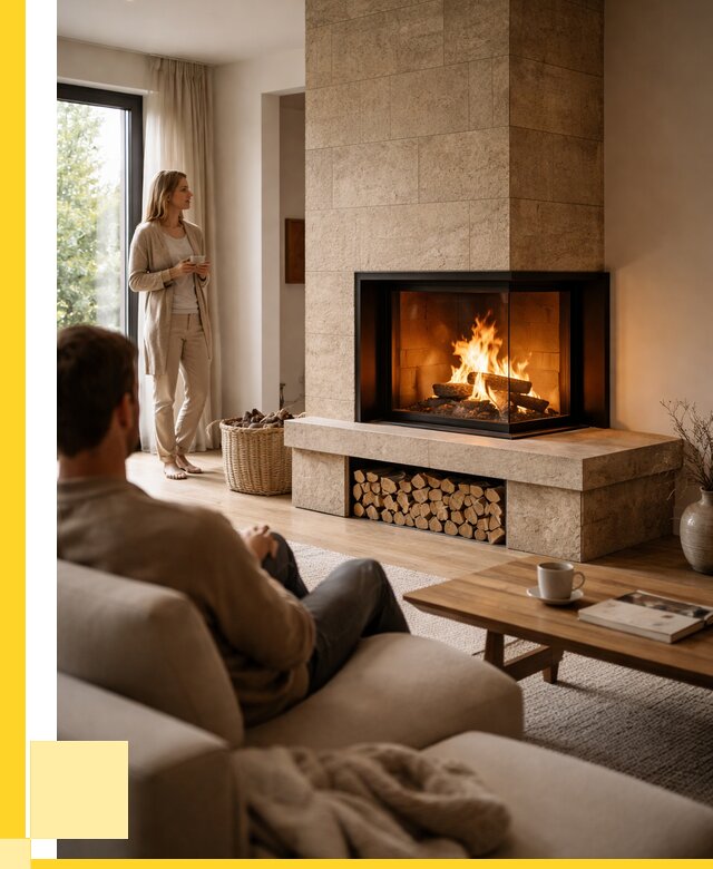 Угловые камины из кирпича установка в Слободской от 154575 р. ЭриданСлб