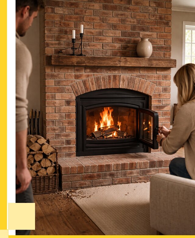 Кирпичные камины под ключ в Слободской от 154575 р. | ЭриданСлб