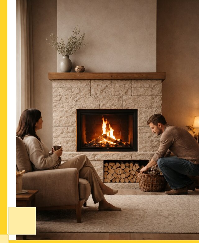 Камины для дома в Слободской под ключ от 154575 р. | ЭриданСлб