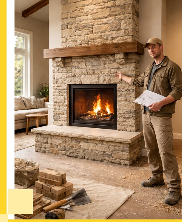 Камины под ключ в Слободской от 185490 р. | ЭриданСлб — установка