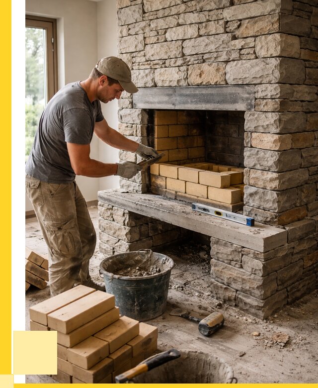 Кладка каминов и камина в Слободской от 25763 р. ЭриданСлб