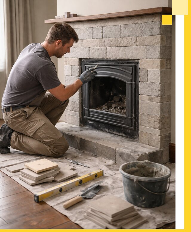 Профессиональный ремонт каминов в Слободской восстановление и сервис