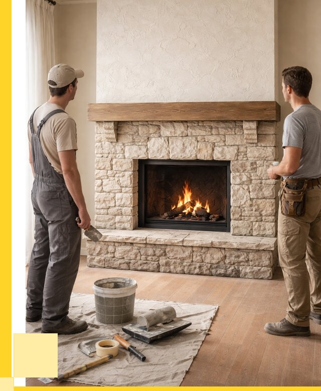 Отделка каминов в Слободской от 6698 р. под ключ | ЭриданСлб