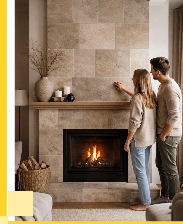 Облицовка каминов керамогранитом в Слободской от 4637 р. | ЭриданСлб