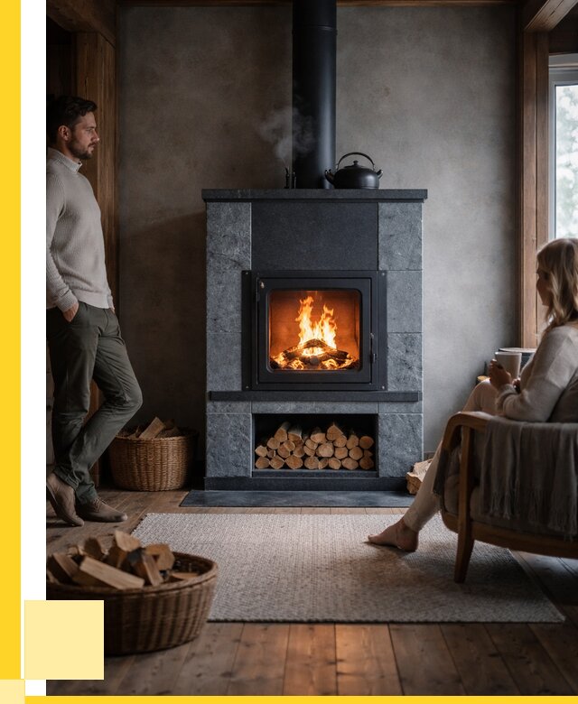 Каминопечи из кирпича в Слободской под ключ от 123660 р., ЭриданСлб