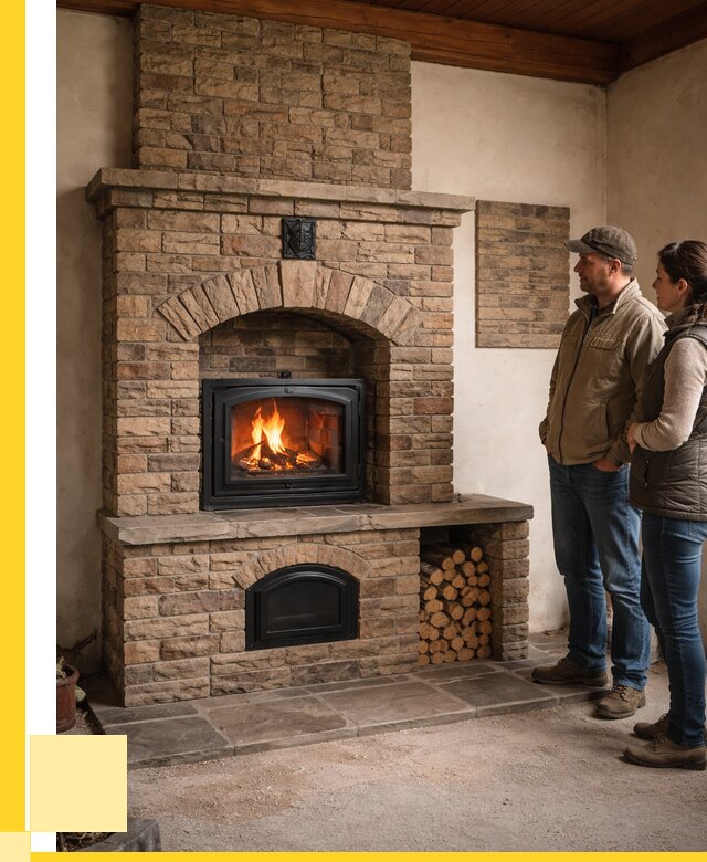 Кирпичная печь под ключ в Слободской от 154575 р. | ЭриданСлб