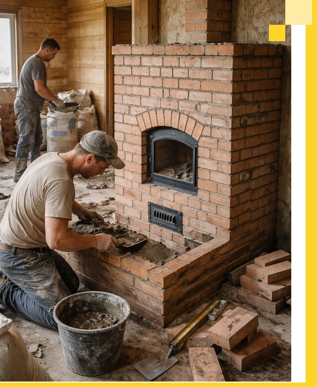 Профессиональное строительство печей в Слободской под ключ