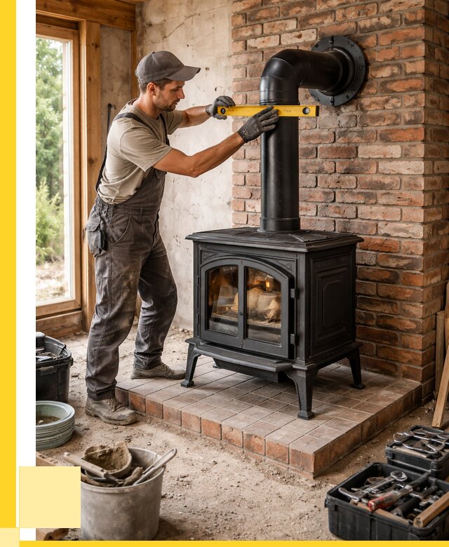 Монтаж печей установка банной печи в Слободской от 15458 р. | ЭриданСлб