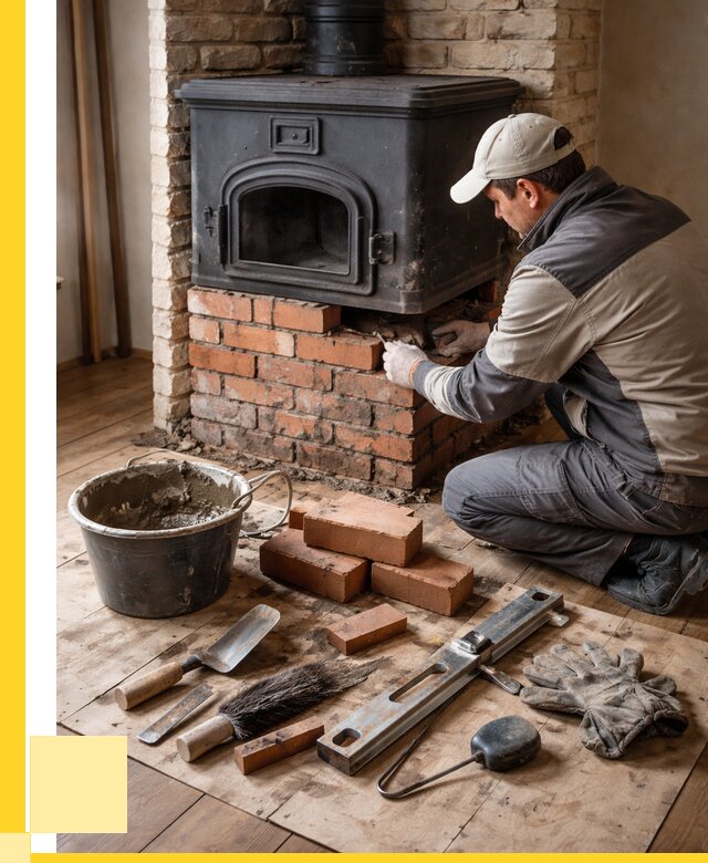 Ремонт печей в Слободской от 12366 р., услуги печника ЭриданСлб