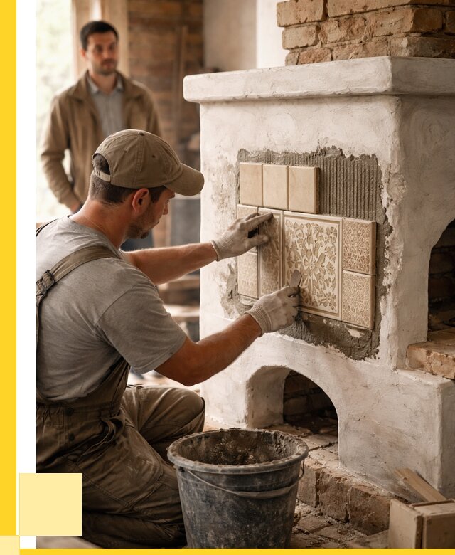 Отделка печей и банных печей в Слободской от 36068 р. | ЭриданСлб