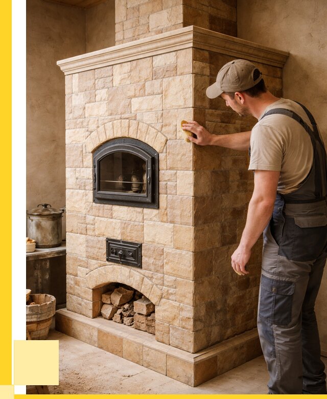 Облицовка печей в Слободской от 4637 р. под ключ | ЭриданСлб