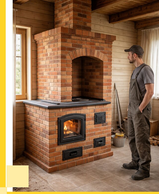 Кирпичные печи в Слободской: купить от 154575 р. | ЭриданСлб