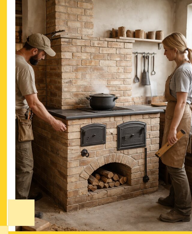 Варочно отопительные печи в Слободской от 92745 р. | ЭриданСлб