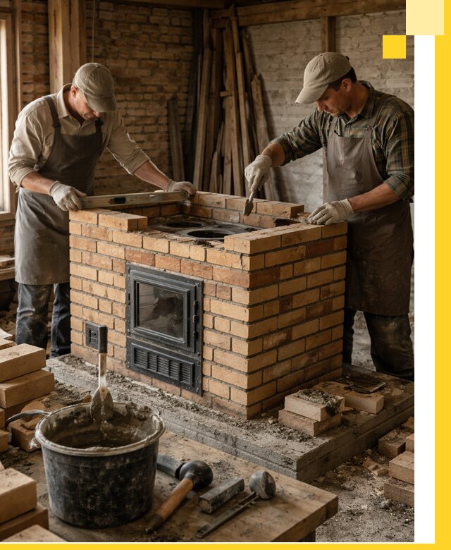 Изготовление и установка варочных печей под ключ в Слободской