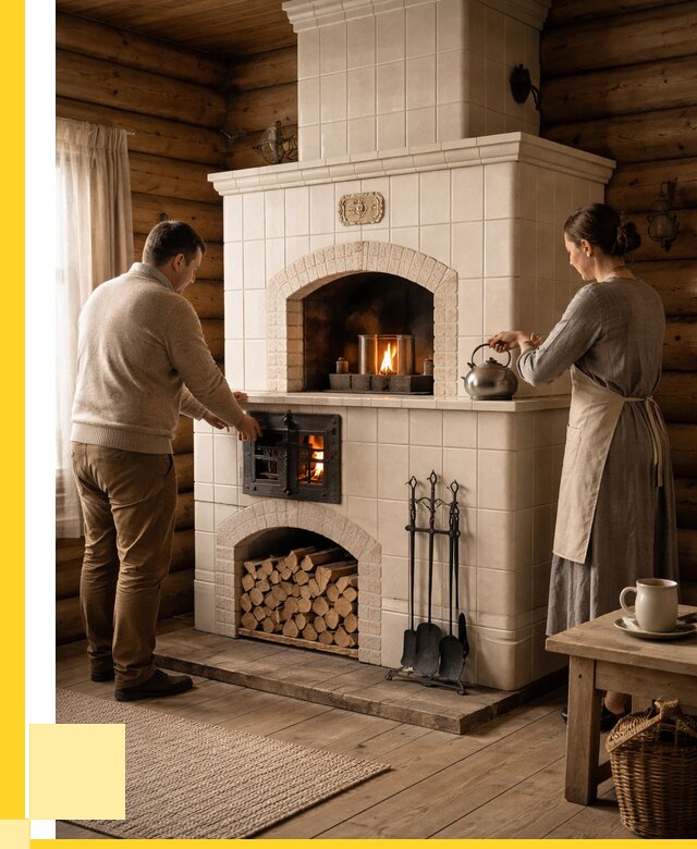 Русские печи в Слободской: установка от 154575 р. ЭриданСлб