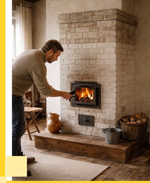 Печь голландка из кирпича в Слободской от 87593 р. | ЭриданСлб