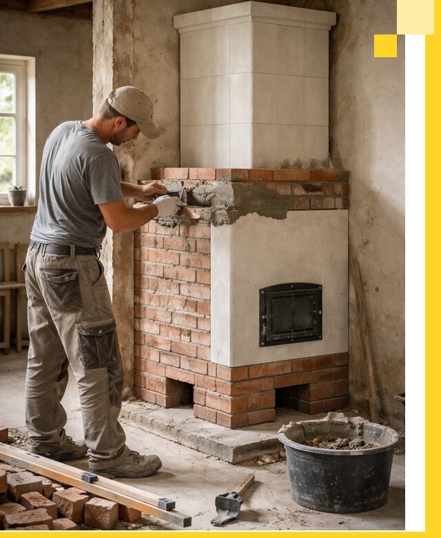 Изготовление и установка печей-голландок под ключ в Слободской