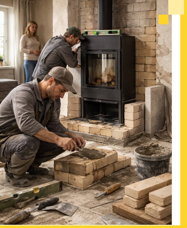 Печи и камины под ключ: проект, установка в Слободской