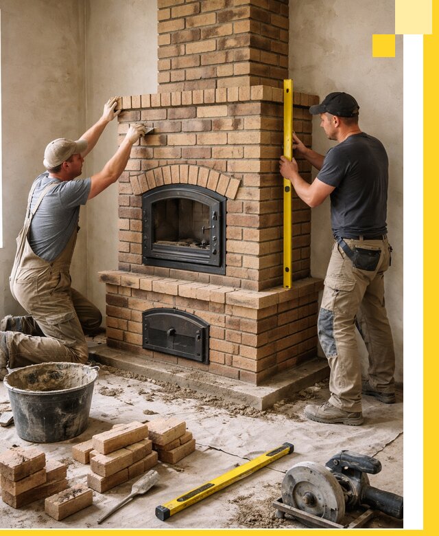 Продажа и установка печей и каминов для дома под ключ в Слободской