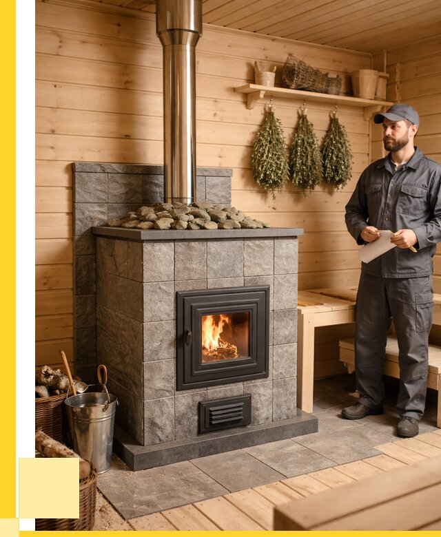 Печи для бани под ключ в Слободской от 123660 р. | ЭриданСлб