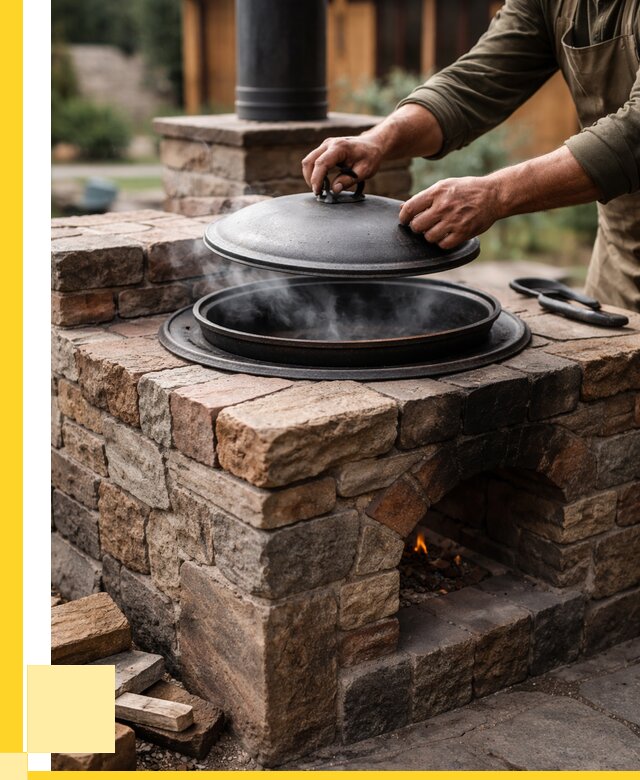 Печи для казана в Слободской по цене от 18549 р. | ЭриданСлб