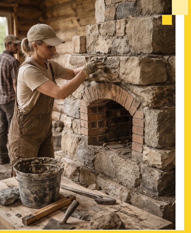 Каменные печи на заказ и монтаж в Слободской, долговечные решения