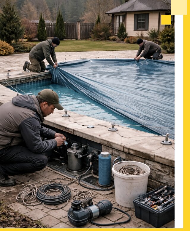 Консервация бассейнов в Слободской: подготовка к длительному хранению