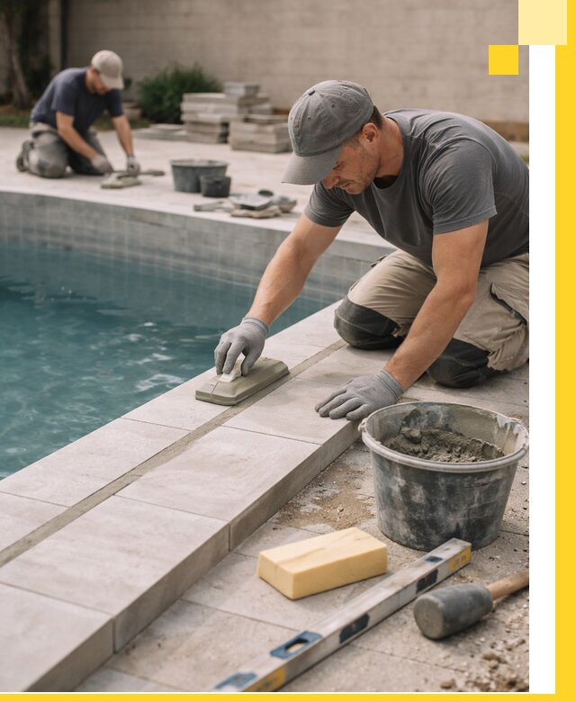 Отделка бассейнов в Слободской: декоративная отделка и гидроизоляция