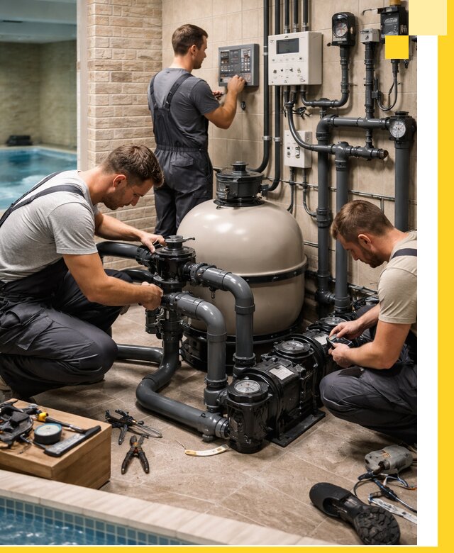 Комплексное оборудование для бассейнов под ключ в Слободской