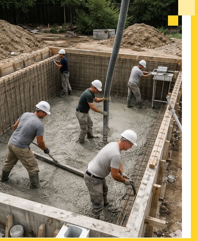 Строительство бетонных бассейнов под ключ в Слободской