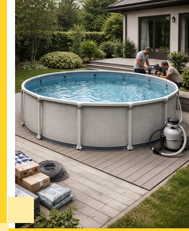 Купить каркасные бассейны в Слободской от 46373 р. | ЭриданСлб