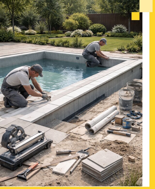 Строительство открытых бассейнов под ключ в Слободской профессионально