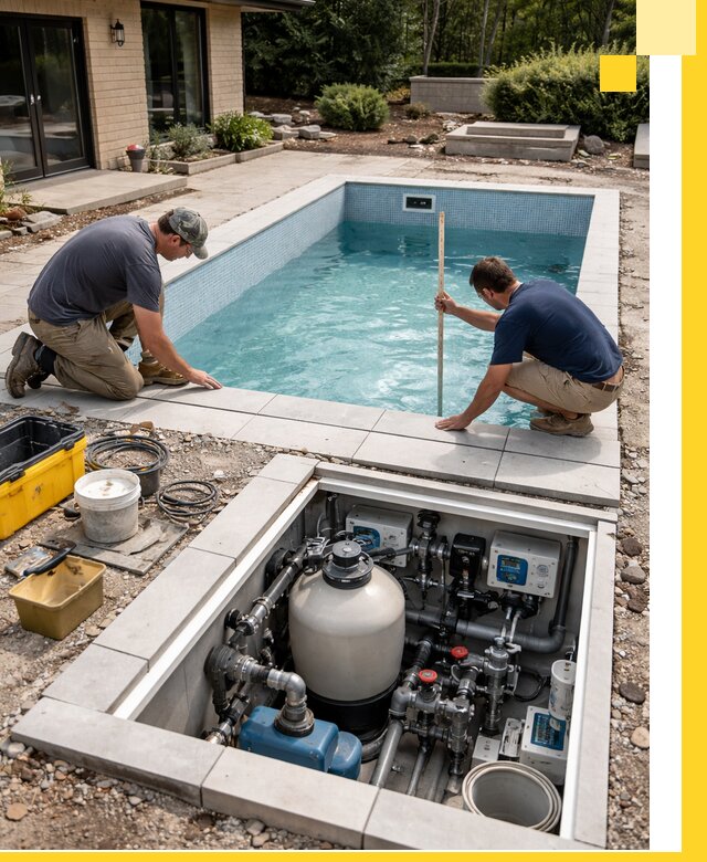 Строительство качественных домашних бассейнов под ключ в Слободской