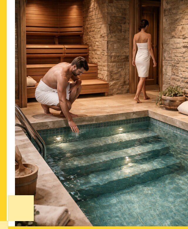 Сауна с бассейном под ключ в Слободской от 123660 р., ЭриданСлб