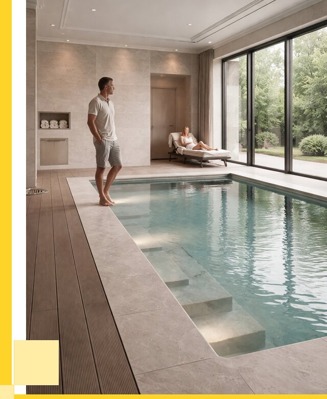 Бассейны в коттедже под ключ в Слободской от 1236600 р. | ЭриданСлб