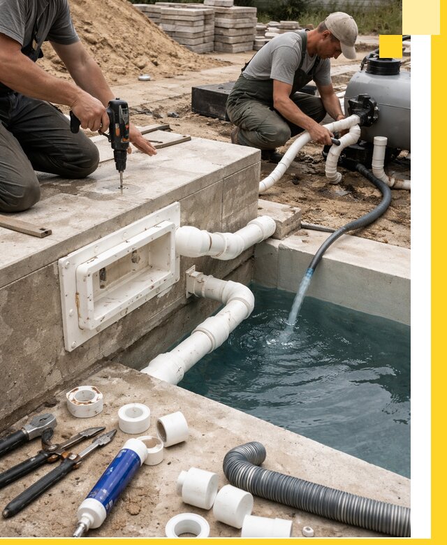 Строительство скиммерных бассейнов под ключ в Слободской