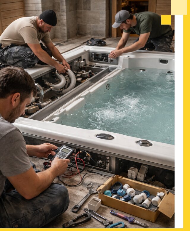 Гидромассажные бассейны под ключ в Слободской, дизайн и монтаж