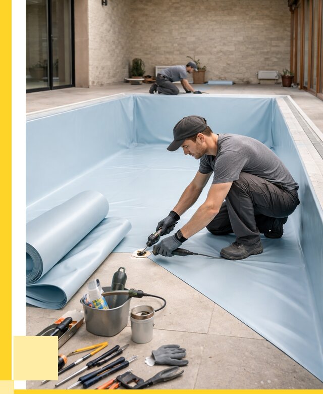 Пленка ПВХ для бассейнов в Слободской от 2576 р. | ЭриданСлб