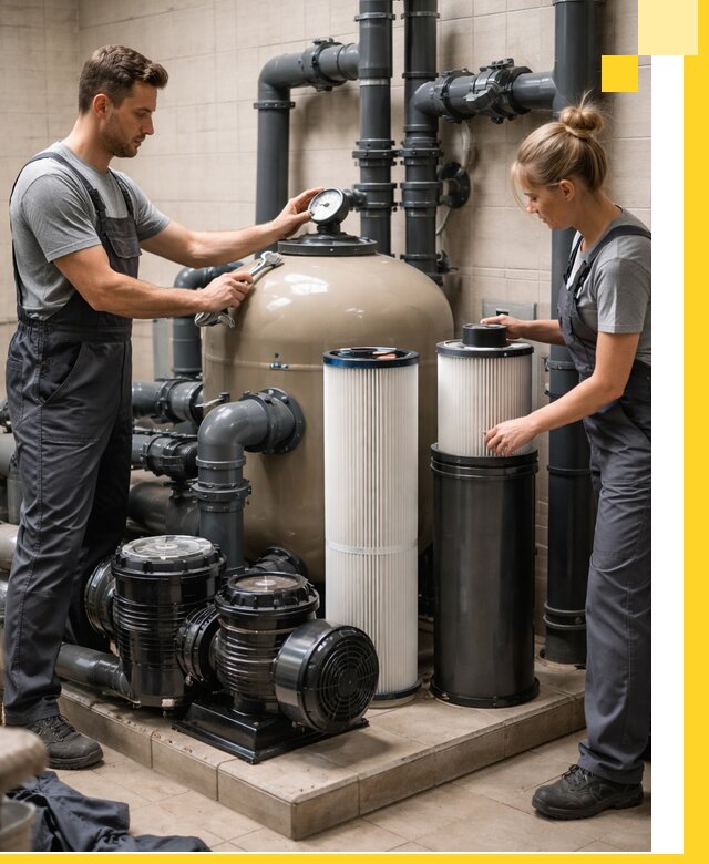 Фильтры и системы фильтрации для бассейнов в Слободской