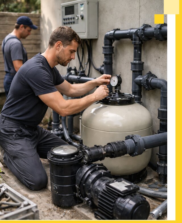 Поставка и монтаж фильтровального оборудования для бассейнов в Слободской