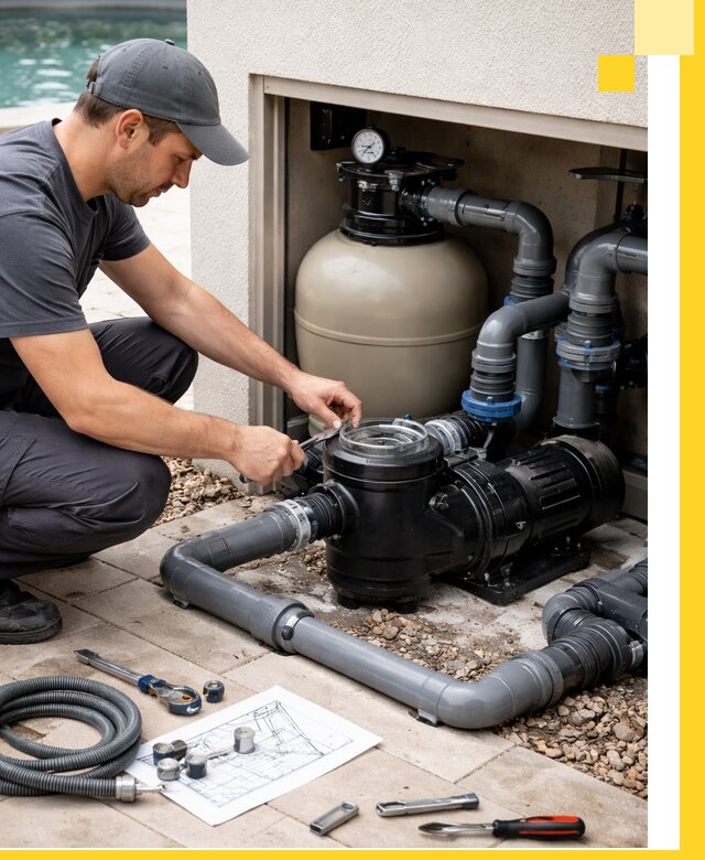 Поставка, монтаж и сервис насосов для бассейнов в Слободской