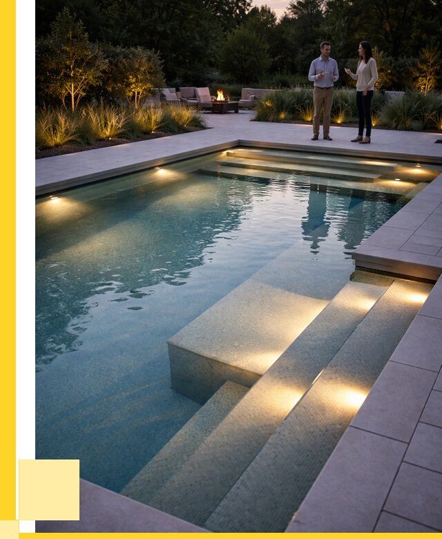 Освещение бассейнов в Слободской под ключ от 25763 р. | ЭриданСлб