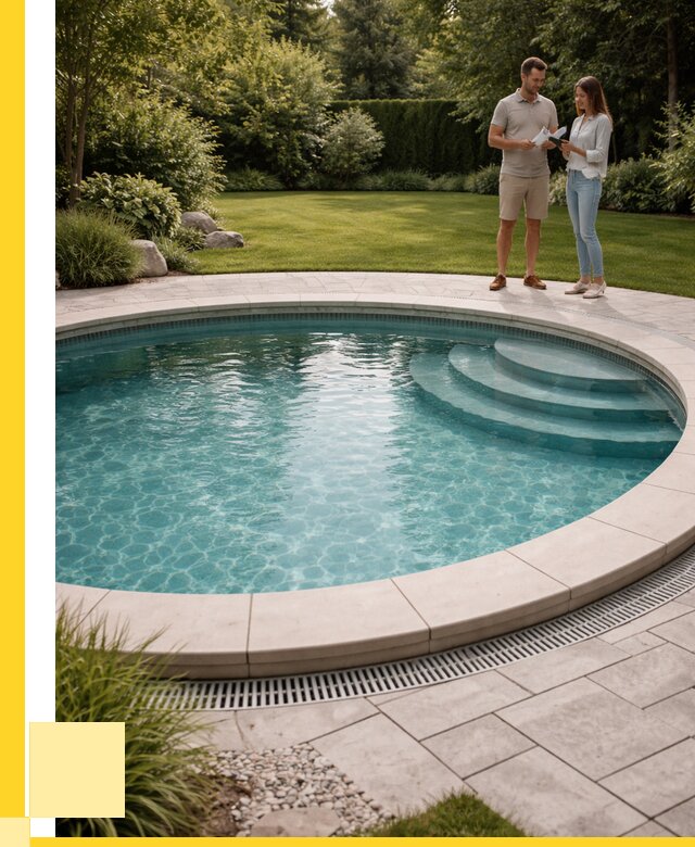 Круглые каркасные бассейны купить в Слободской от 257625 р. | ЭриданСлб