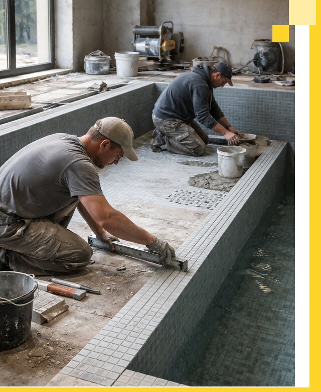 Строительство бассейна в частном доме в Слободской под ключ