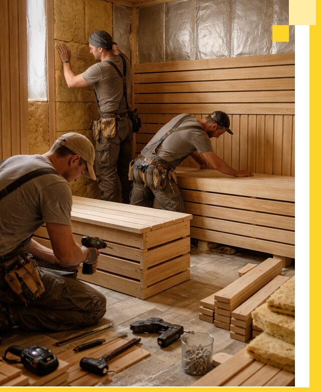 Профессиональное строительство саун под ключ в Слободской