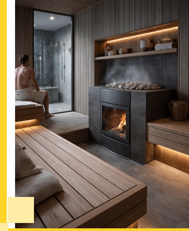 Проект сауны в частном доме в Слободской от 36068 р. | ЭриданСлб