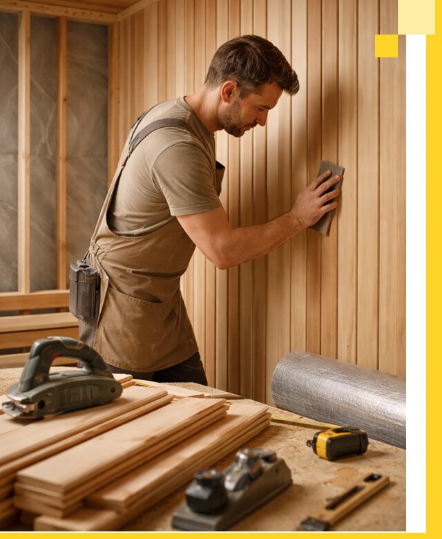 Профессиональная отделка саун и парных под ключ в Слободской