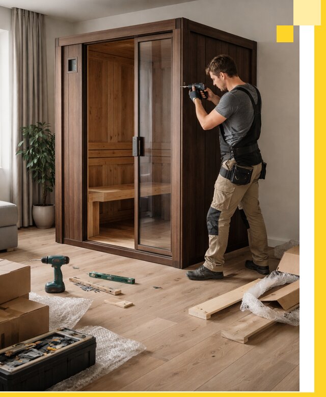 Установка и производство мини саун под ключ в Слободской