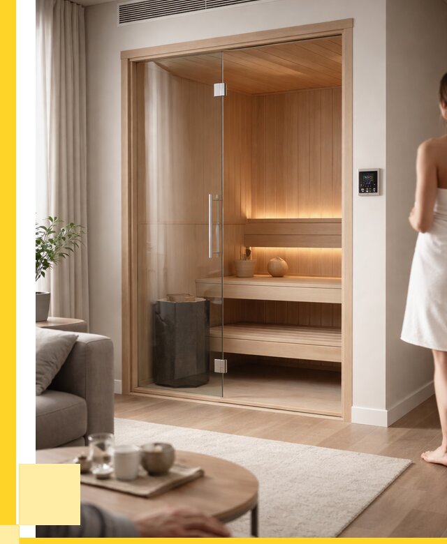 Сауна в квартире под ключ в Слободской от 123660 р. ЭриданСлб