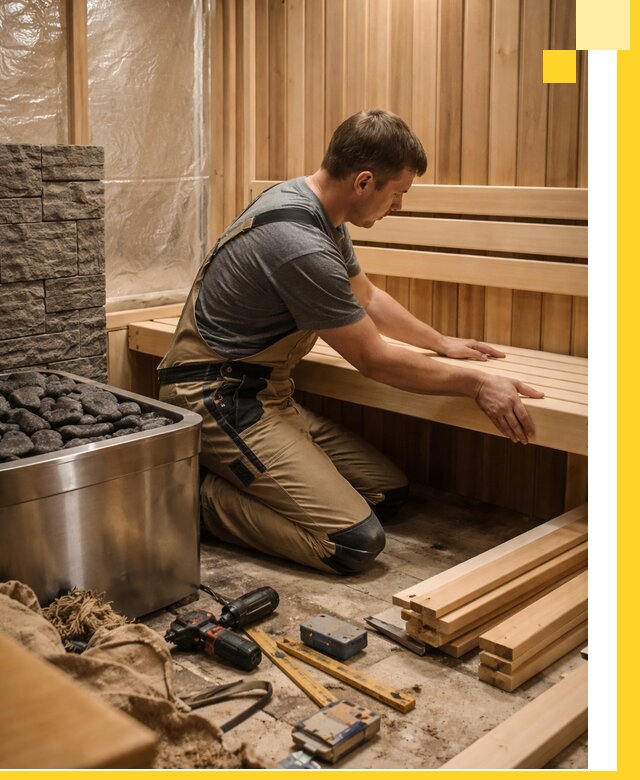 Сауны для дома под ключ с проектированием и монтажом в Слободской